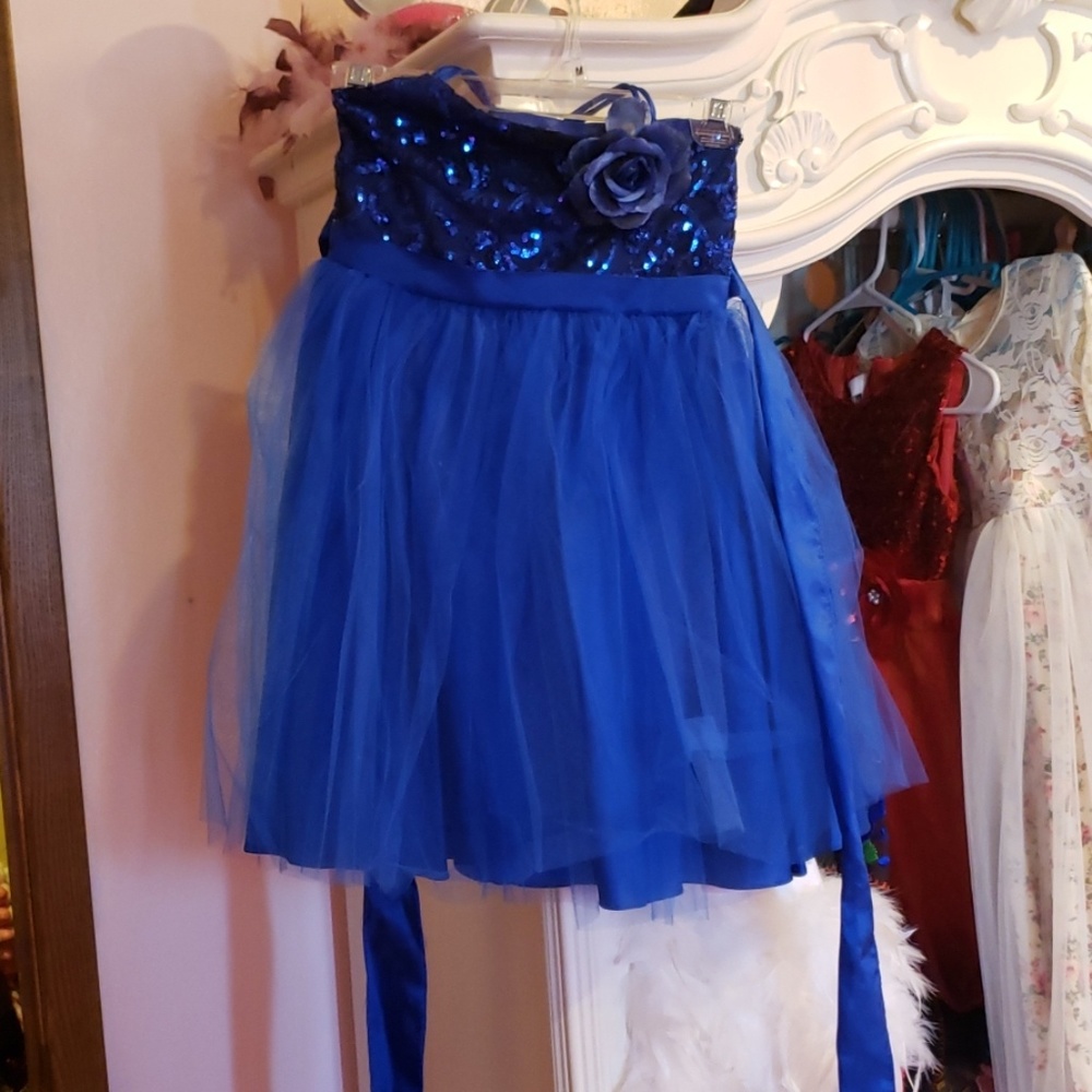 Girls Blue Dress